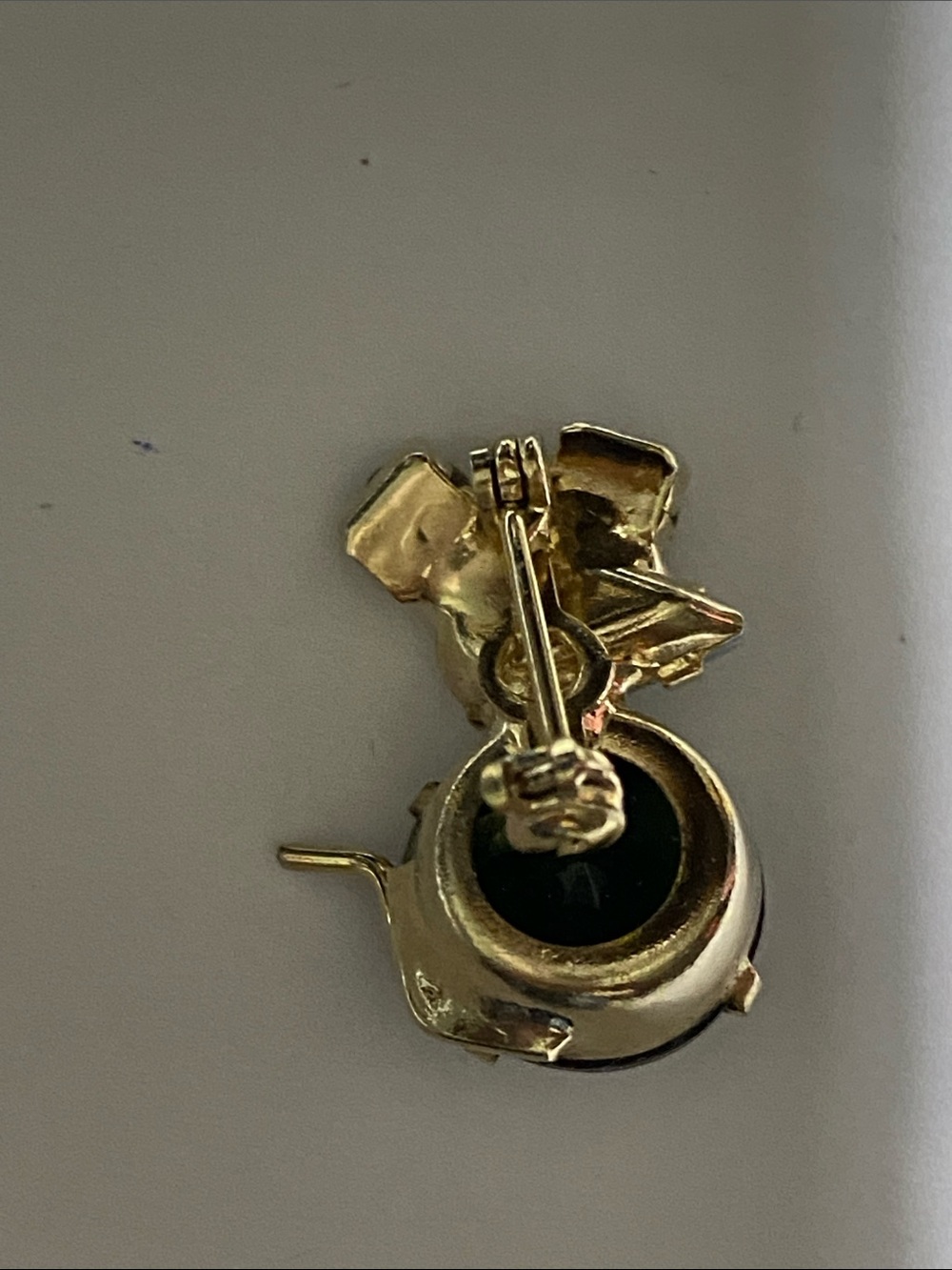 3 small pins Gold tone mice & Ballou Regd  cat pin - Picture 4 of 15